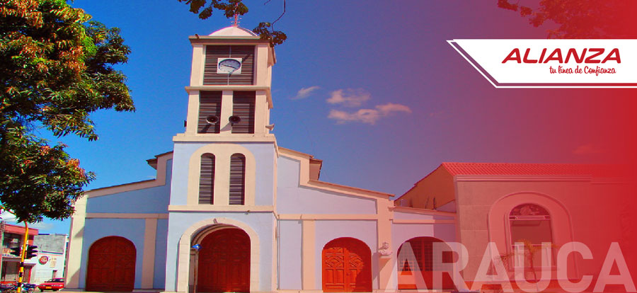 Banner Catedral de Santa Bárbara Arauca Semana Santa