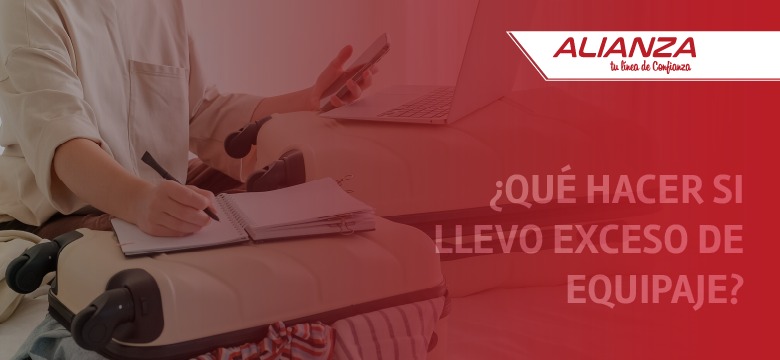 ¿Qué hacer si llevo exceso de equipaje?